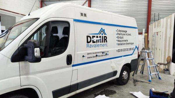 Demir Ravalement – Marquage Vehicule